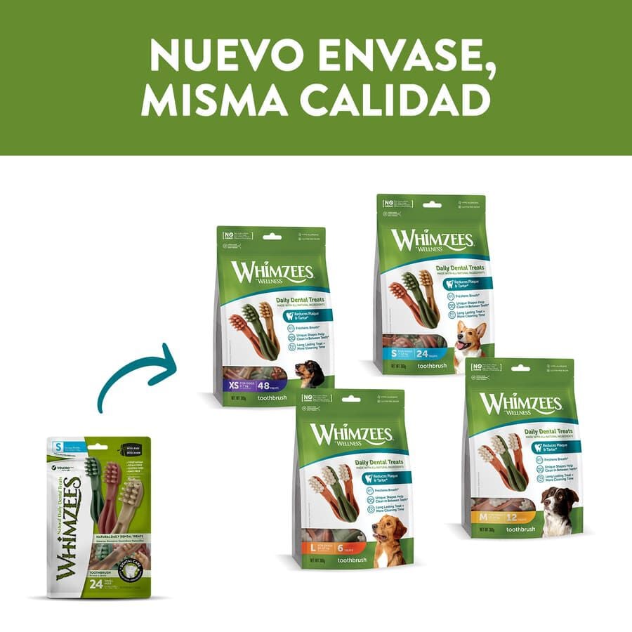 6 barritas Whimzees Snacks Dentales para perros de razas grandes, , large indicador imagen numero 5